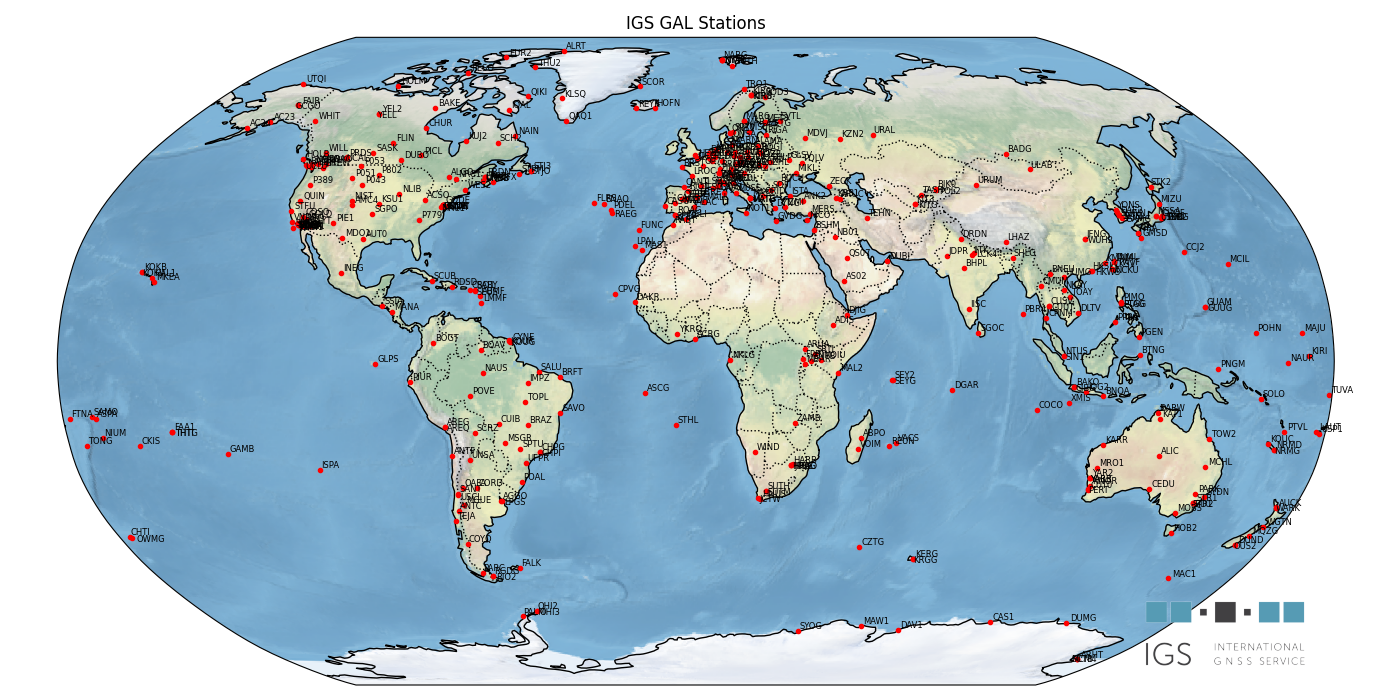 Galileo Constellation Map