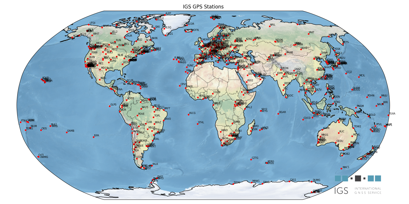 GPS Constellation Map